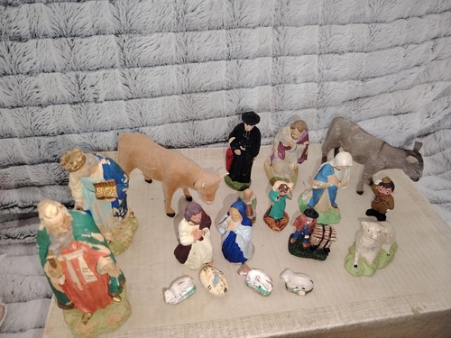 Lot santons fèves - santons,