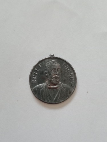 Médaille émile loubet élu - loubet,