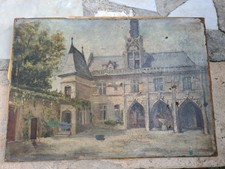 Tableau Rare Peinture Ancien