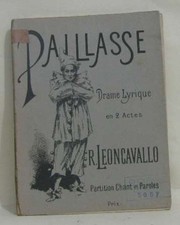 Paillasse drame lyrique en 2