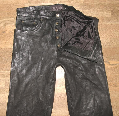 Henson lederjeans - henson,