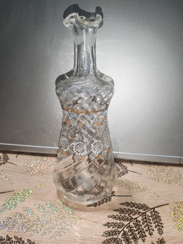 Ancienne jolis carafe verre - carafe,
