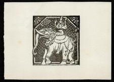 Paul Jouve. Bons voeux pour