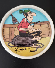 Ancien Couvercle DESSOUS DE VERRE Barbe Noire TONIMALT Héros Spirou Collection