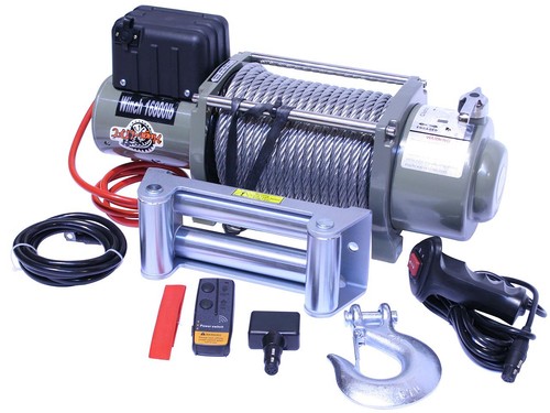 Treuil electrique 12v 7620kg - electrique,