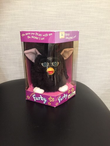 1998 black electronic furby - ,