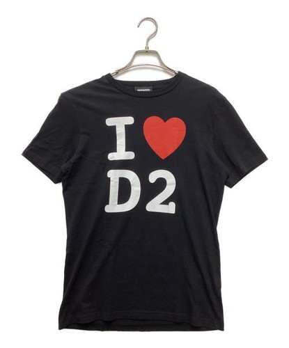 Dsquared2 black cotton shirt - black, t-shirt