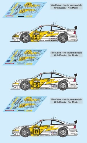 Décal opel calibra dtm - décal,