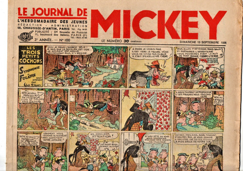 Journal mickey 100 13 - n°100.,