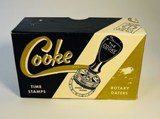 Horodateur de la marque Cooke No 4 années '80 en excellent état dans sa boîte