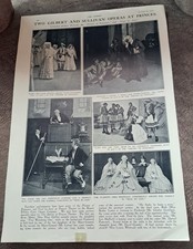 1926 Mag feature The Sphere D`Oyly Carte Gilbert & Sullivan Pirates  & Trial