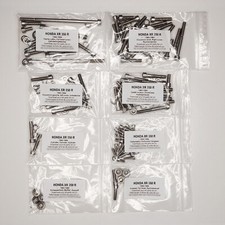 HONDA XR 350 R 1983-1984 Kit vis BTR inox moteur complet XR350R XR350