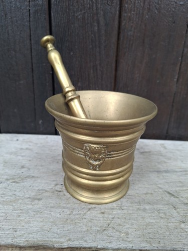 Mortier bronze ancien - bronze,