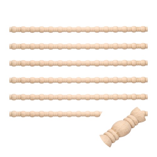 6pcs bordure bois - 6pcs,