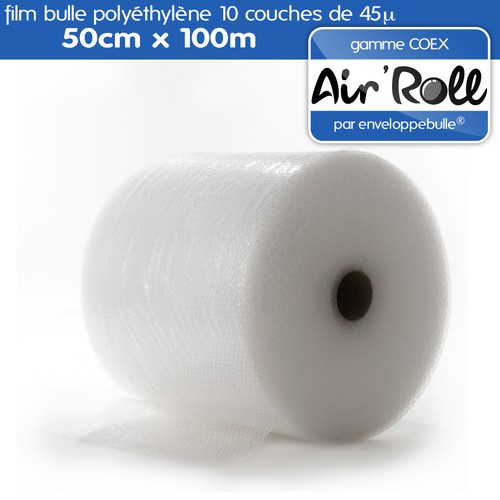 Rouleau film bulle - rouleau, d'air