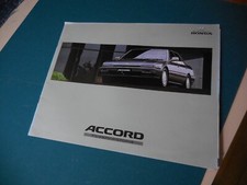 HONDA ACCORD AERODECK Japanese Brochure 1988/09 #2 CA1 CA2 CA3/5 A18A B18A B20A