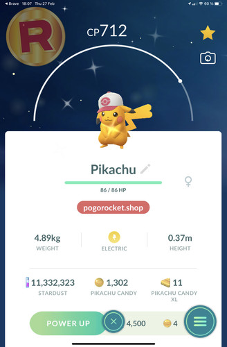 Shiny pikachu hilda hat - hilda,