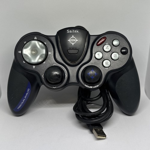 Manette saitek p990 dual - pc,