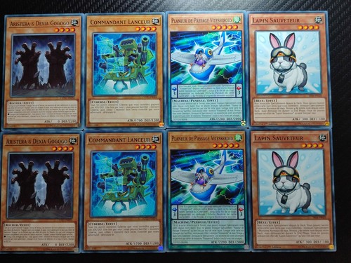 Lot 8 cartes - yu-gi-oh!,