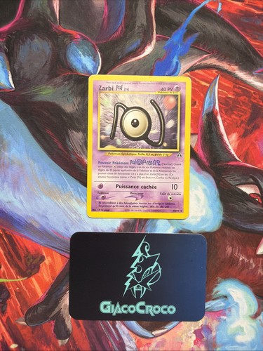 Carte pokémon wizards - carte, neo
