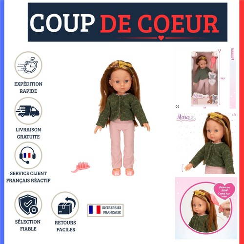 Poupée articulée mara cm - poupée,