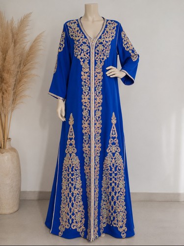 Caftan abaya femme robe longue