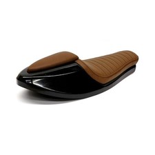 Selle c-racer neo classic cafe racer marron foncé universelle