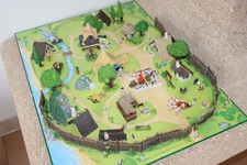 village asterix en résine et