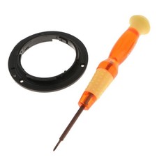 Bague de montage à baïonnette avec tournevis pour objectif Nikon 18-105 55-200