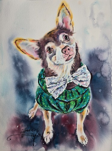 Peinture aquarelle originale