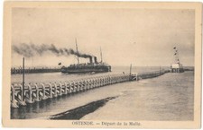 OSTENDE en Belgique Départ du