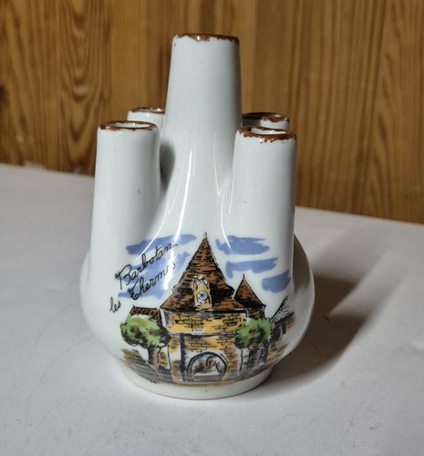 Vase pique fleur porcelaine - fleur,