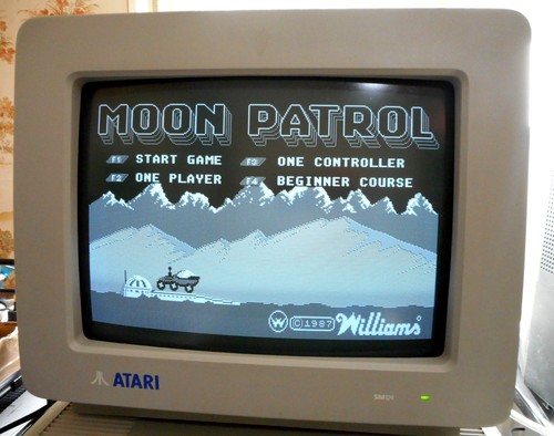Ecran moniteur atari sm124 - ecran,