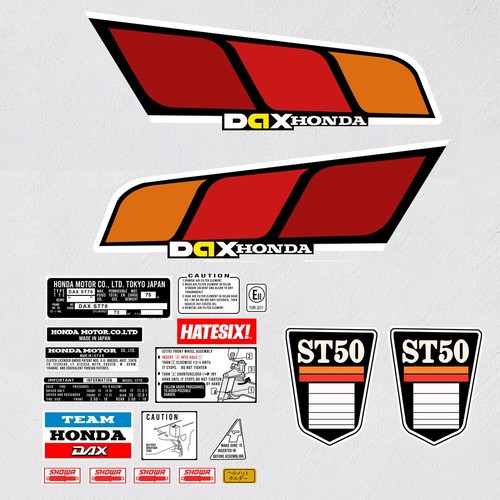 Sticker decal honda dax st50 - dax,