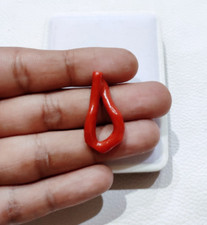 Ancienne branche de corail rouge naturel pierre précieuse lâche corail de mer...