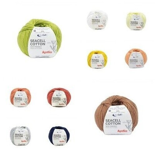 Katia laine seacell coton g - 50,