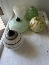 Lot 5 Abats-jours anciens en