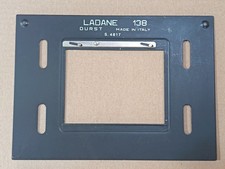 OPÉRATION DURST: LADANE138 UPPER NICKEL  NEGA138 SUR UN  LABORATOR 138s - 20%