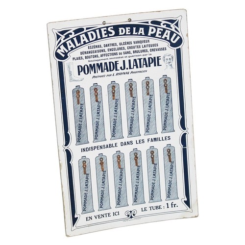 Ancien carton publicitaire