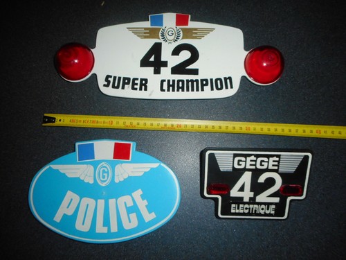 Gégé montbrison plaques - montbrison, 3