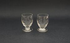 Vintage Tableware - 2 Digestive Glasses / Glasses - Crystal Collection 1960