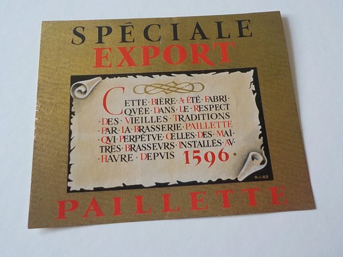 Etiquette ancienne biere - ,