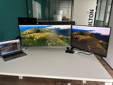 Lot de 2 écrans Samsung (34
