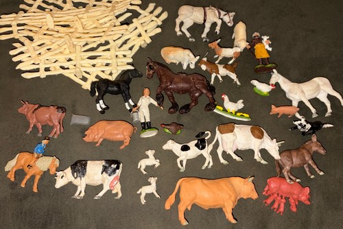 Lot figures farm - farm, animals