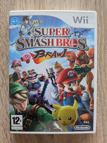 Jeu wii super smash - super,
