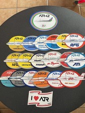 Set of 20 ATR 42 Stickers Stickers - Aerospace - Airlines