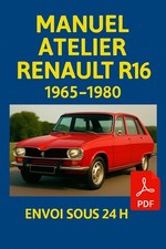 Manuel Atelier Renault R16