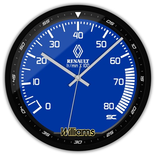 Horloge murale noir 30cm - horloge,