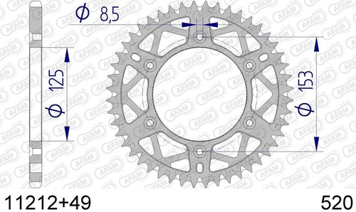 Couronne afam 11212 all - couronne, en