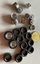 Lot of 12 Metal Tires & Rims, 1/43rd Model Parts